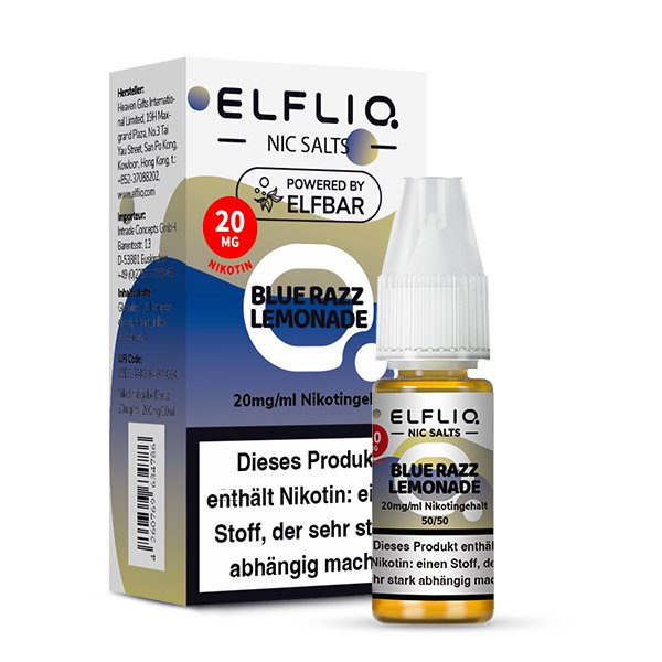 Blue Razz Lemonade - ELFLIQ Nikotinsalz 20mg