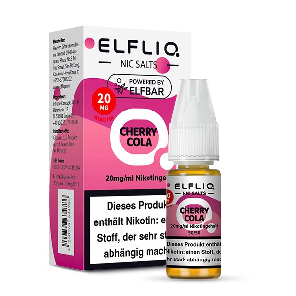 Cherry Cola - ELFLIQ Nikotinsalz 20mg