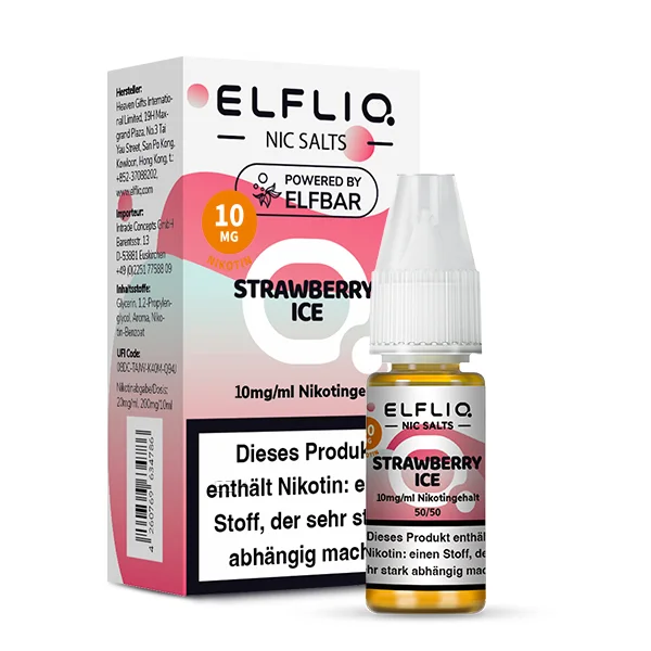 Strawberry Ice - ELFLIQ Nikotinsalz