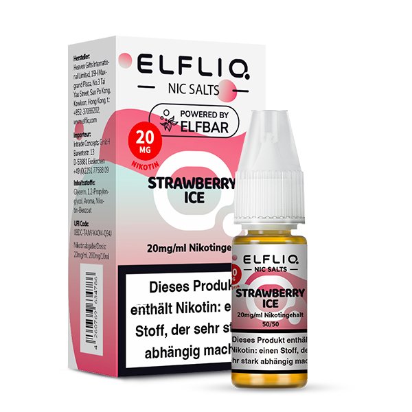 Strawberry Ice - ELFLIQ Nikotinsalz 20mg