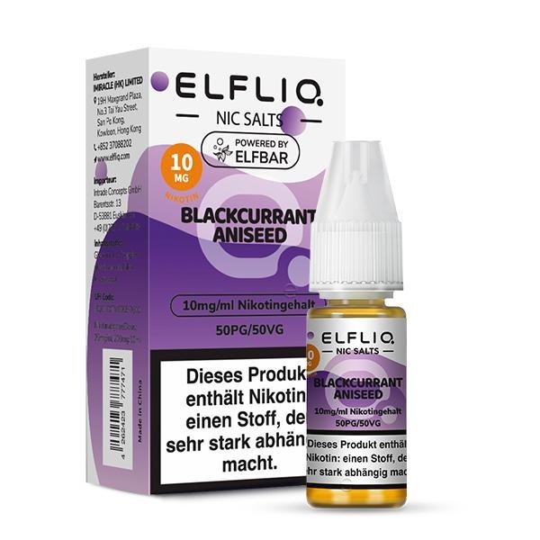 Blackcurrant Aniseed - ELFLIQ Nikotinsalz 20mg