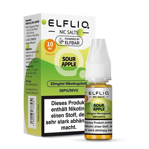 Sour Apple - ELFLIQ Nikotinsalz 20mg