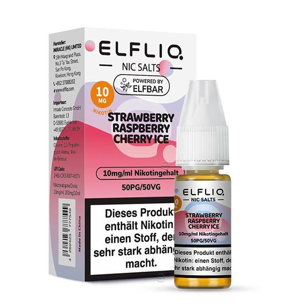 Strawberry Raspberry Cherry - ELFLIQ Nikotinsalz