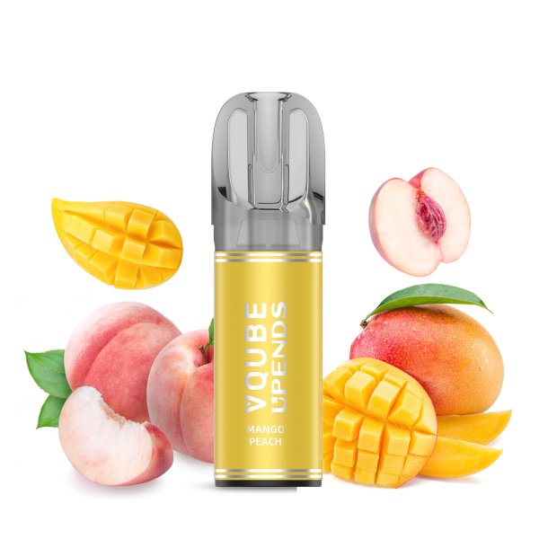 Mango Peach - Vqube Upends Pod 20mg (2x)