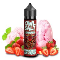 Strawberry Ice Cream Overdosed - OWL Salt Longfill 10ml...