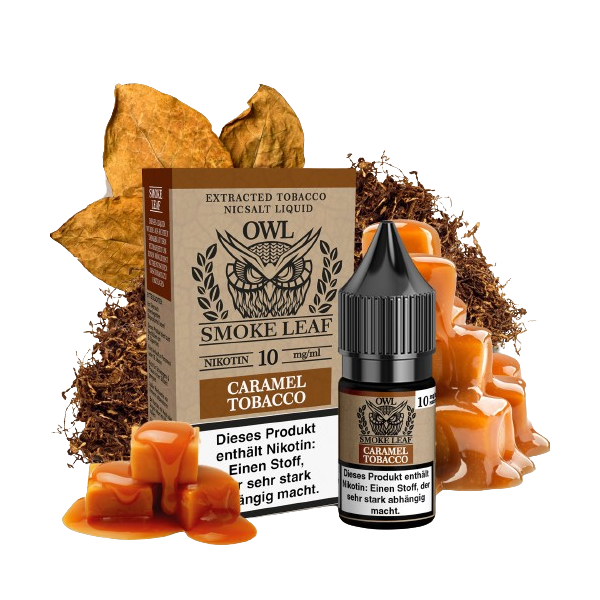 Caramel Tobacco - OWL Smoke Leaf Nikotinsalz