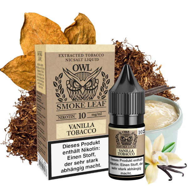 Vanilla Tobacco - OWL Smoke Leaf Nikotinsalz