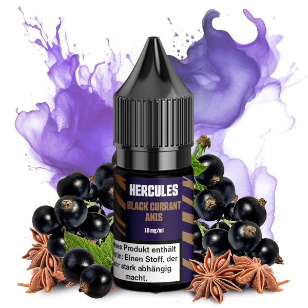 Black Currant Anis Overdosed - Hercules Nikotinsalz 10mg