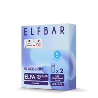 Blueberry - ELF BAR ELFA POD 0mg (2x)