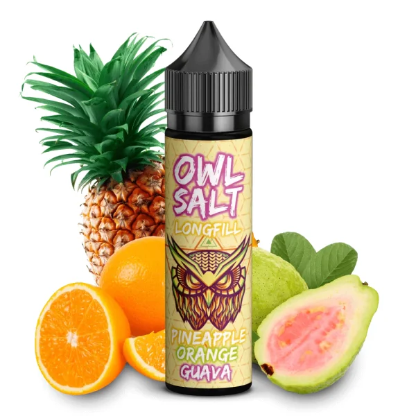 Pineapple Orange Guava Overdosed - OWL Salt Longfill 10ml Aroma