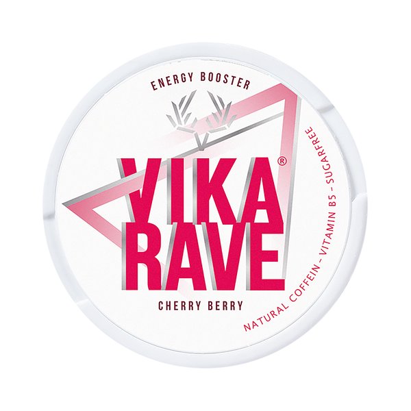 Cherry Berry - VIKA Rave Koffein Pouches