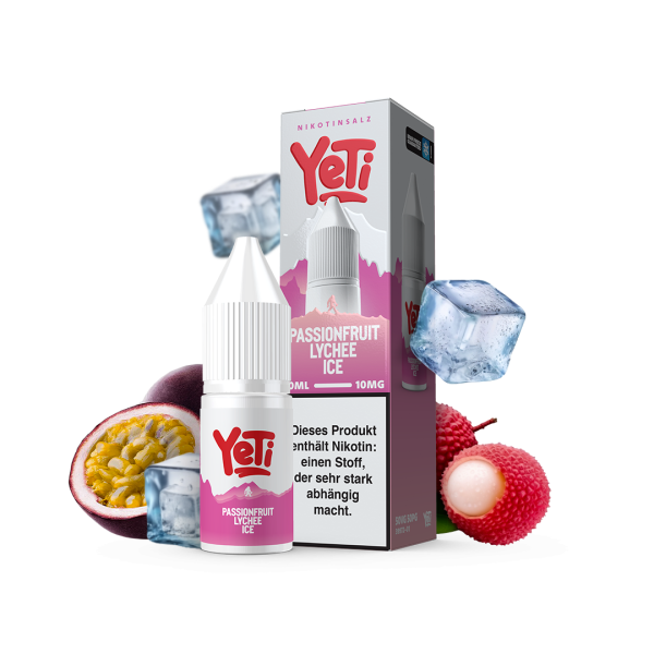 Passionfruit Lychee Ice Overdozed - Yeti Summit Nikotinsalz 20mg