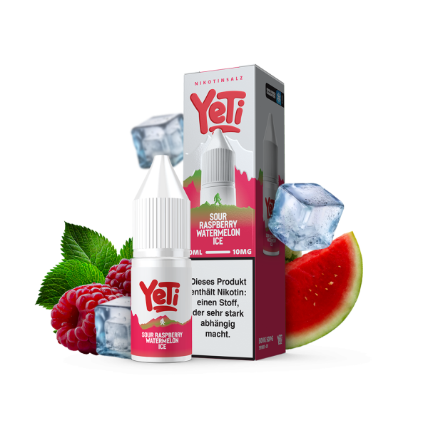 Sour Raspberry Watermelon Ice Overdozed - Yeti Summit Nikotinsalz