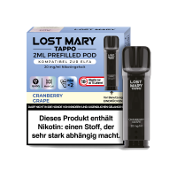 Cranberry Grape - Lost Mary Tappo Pod 20mg (2x)