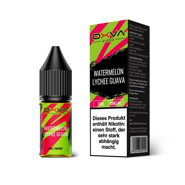 Watermelon Lychee Guava - OXVA Nikotinsalz