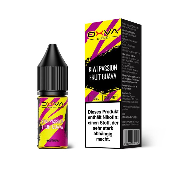 Kiwi Passion Fruit Guava - OXVA Nikotinsalz