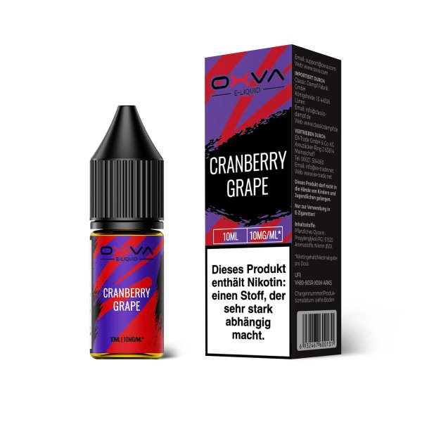 Cranberry Grape - OXVA Nikotinsalz