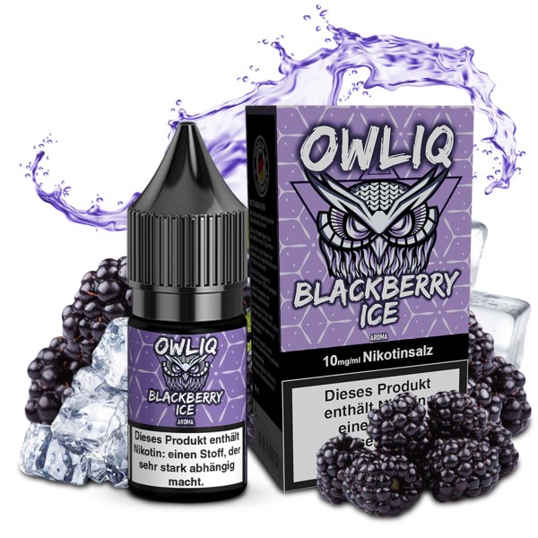 Blackberry Ice Overdosed - OWLIQ Nikotinsalz