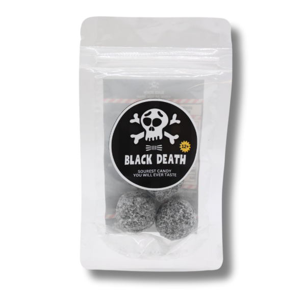 Ultra Sour Bonbons Schwarz - Black Death - 26g (1x)