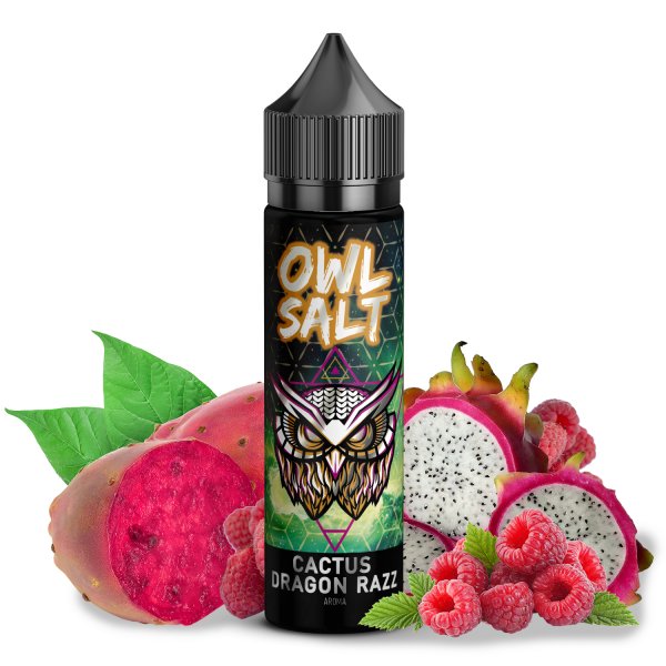 Cactus Dragon Razz Overdosed - OWL Salt Longfill 10ml Aroma