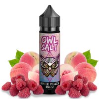 White Peach Razz Overdosed - OWL Salt Longfill 10ml Aroma