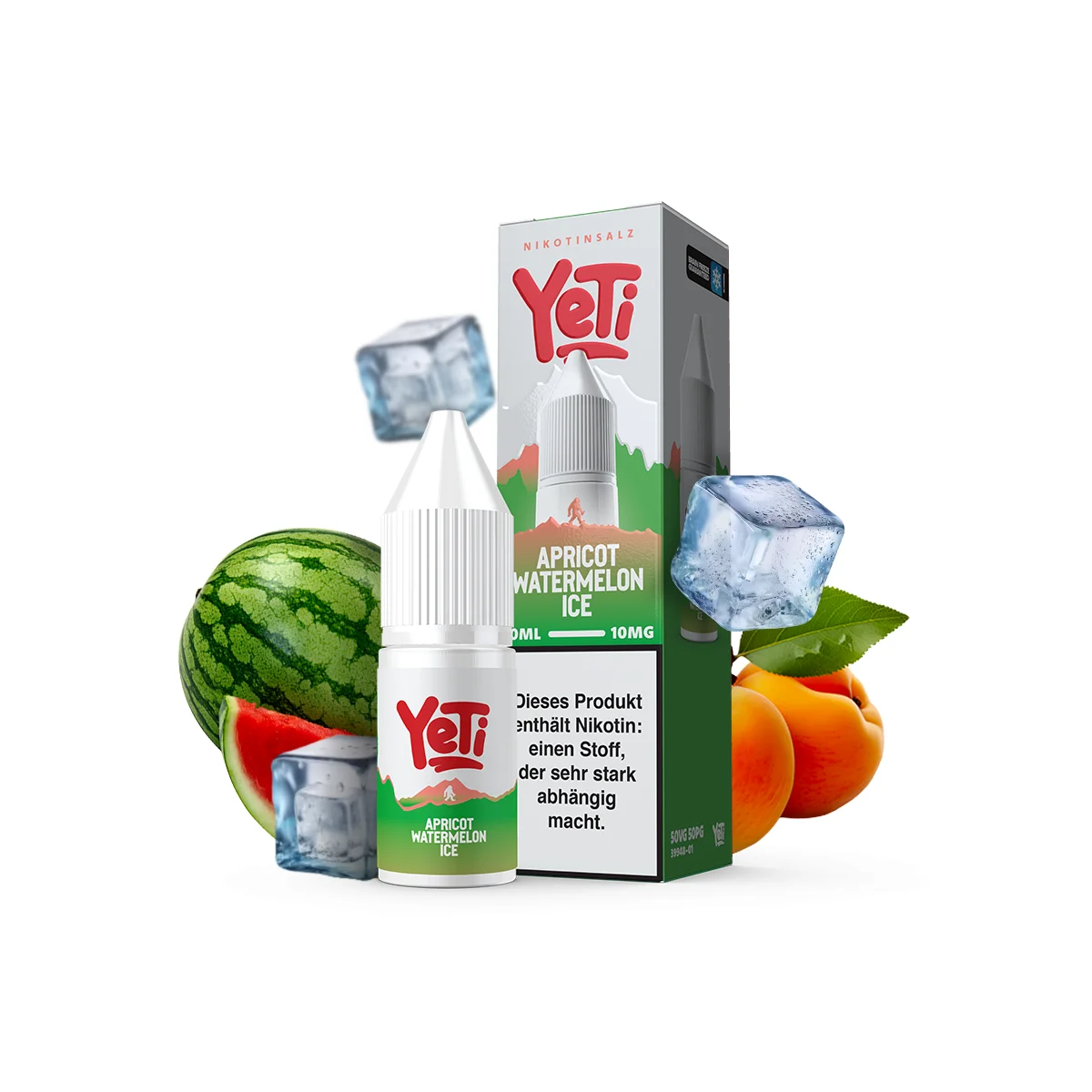 Apricot Watermelon Ice Overdozed - Yeti Summit Nikotinsalz