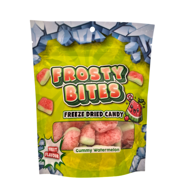 Frosty Bites - Gummy Watermelon - Freeze Dried Candy - 50g