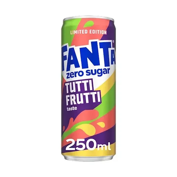 Fanta - Tutti Frutti Zero Sugar - 250ml