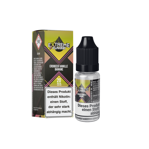 Erdbeer Vanille Banane - Extreme Flavour Nikotinsalz 20mg