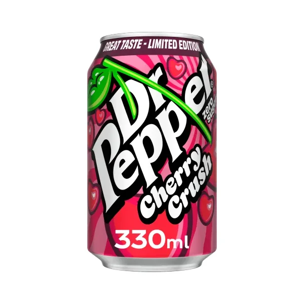 Dr Pepper - Cherry Crush Zero Sugar - UK - 330ml