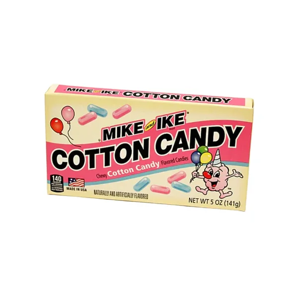 Mike & Ike - Cotton Candy Geelebohnen - 141g