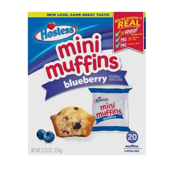 Hostess - Mini Muffins Blueberry - 234g (20x)