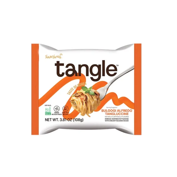Samyang - Tangle Ramen Bulgogi Alfredo Cream Pasta - 108g