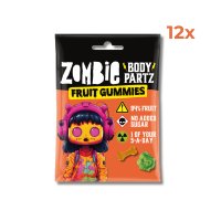 Zombie Body Partz - Fruit Gummies - 420g (12x35g)