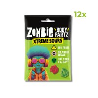 Zombie Body Partz - Xtreme Sours - 420g (12x35g)