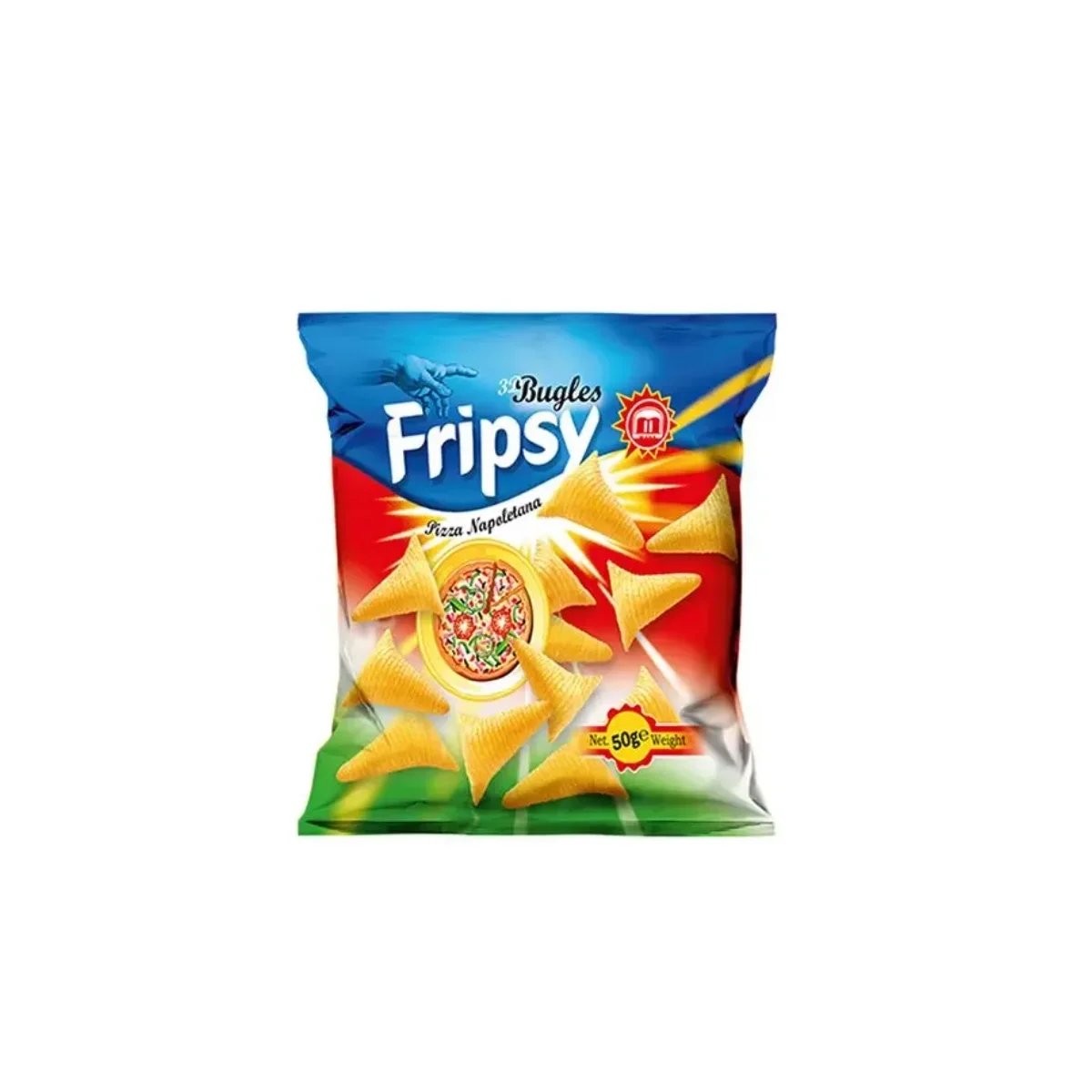 elfbar elfa kaufen Fripsy 3D Bugles Pizza Napolitana – Knuspriger Mais-Snack mit Pizza-G