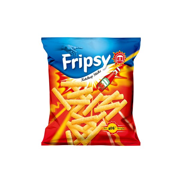 Fripsy - Flips Sticks Ketchup - 40g (1x)