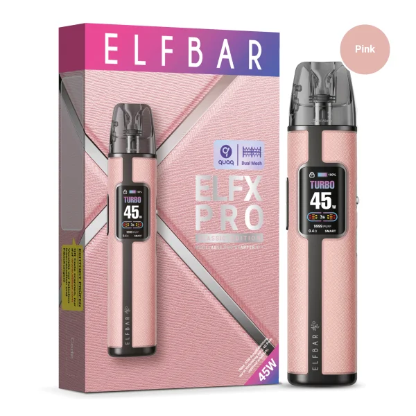 Pink - ELFA ELFX PRO Refillable Pod Kit 2ml