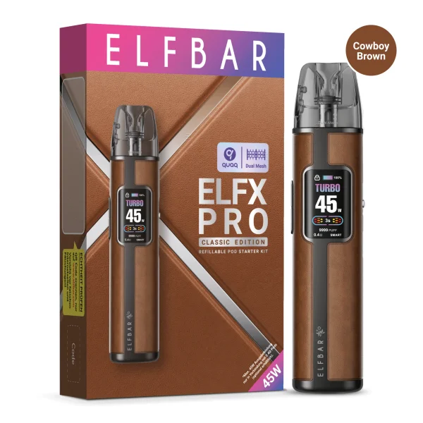 Cowboy Brown - ELFA ELFX PRO Refillable Pod Kit 2ml