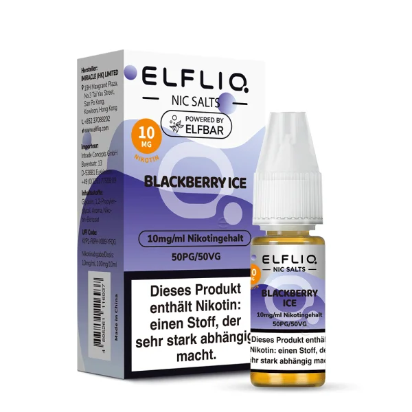 Blackberry Ice - ELFLIQ Nikotinsalz