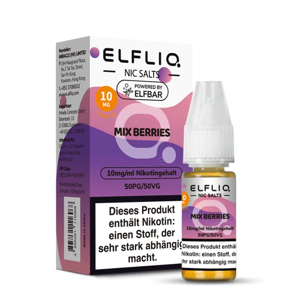 Mix Berries - ELFLIQ Nikotinsalz