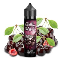 Black Cherries Overdosed - OWL Salt Longfill 10ml Aroma