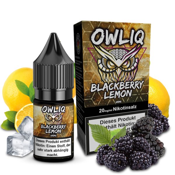 Blackberry Lemon Overdosed - OWLIQ Nikotinsalz 20mg