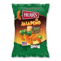 Herrs - Baked Cheese Curls Jalapeño - 170g [USA]
