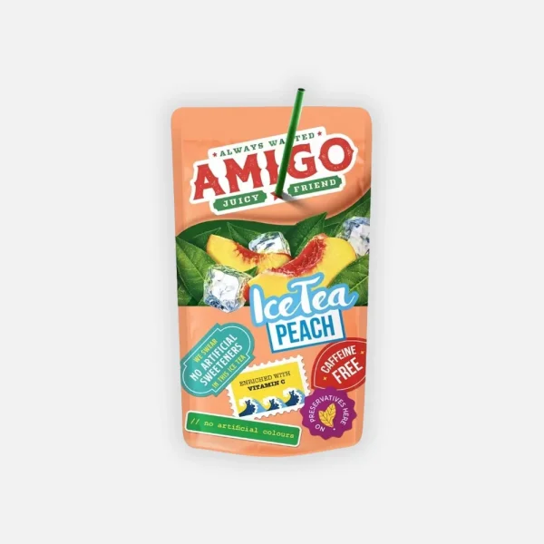 Amigo - Ice Tea Peach - 8x200ml [MKD]