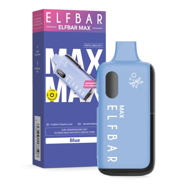 Blue - ELFA MAX Refillable Pod Kit 10ml