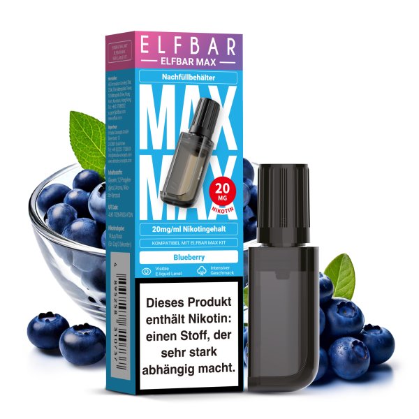 Blueberry - ELFBAR MAX Pod 20mg (1x)