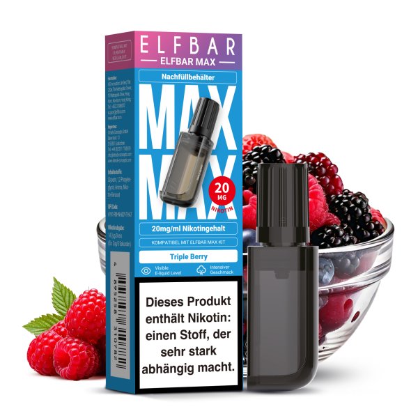 Triple Berry - ELFBAR MAX Pod 20mg (1x)