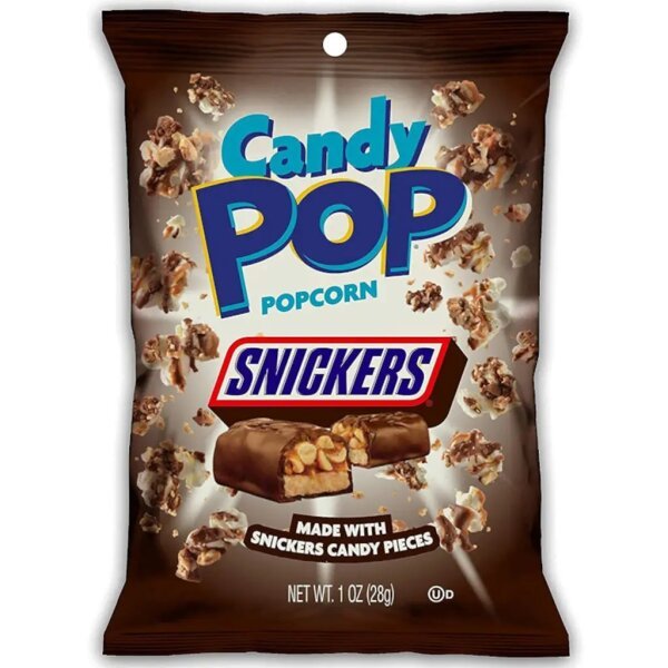 Candy Pop Popcorn - Snickers - 28g [US]
