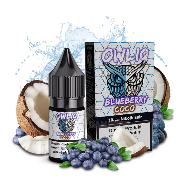Blueberry Coco Overdosed - OWLIQ Nikotinsalz